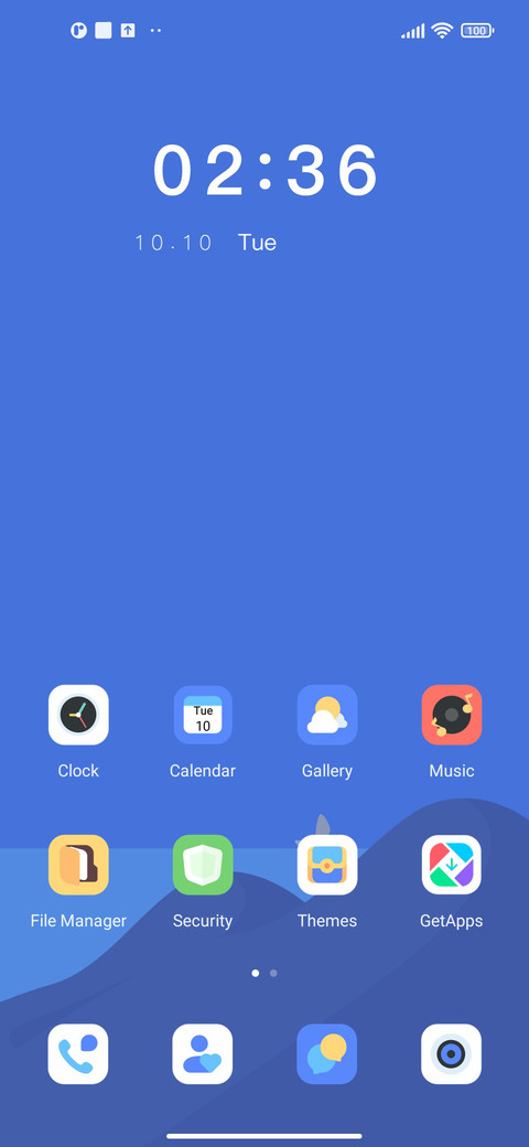Flat sea cloud screenshot