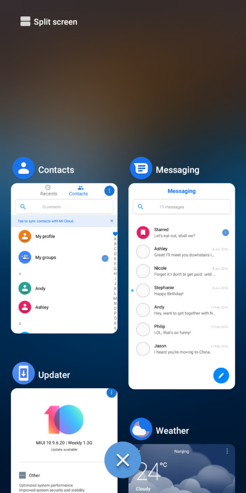 Android Q V10 screenshot