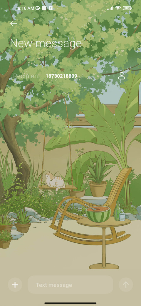 Garden cat screenshot