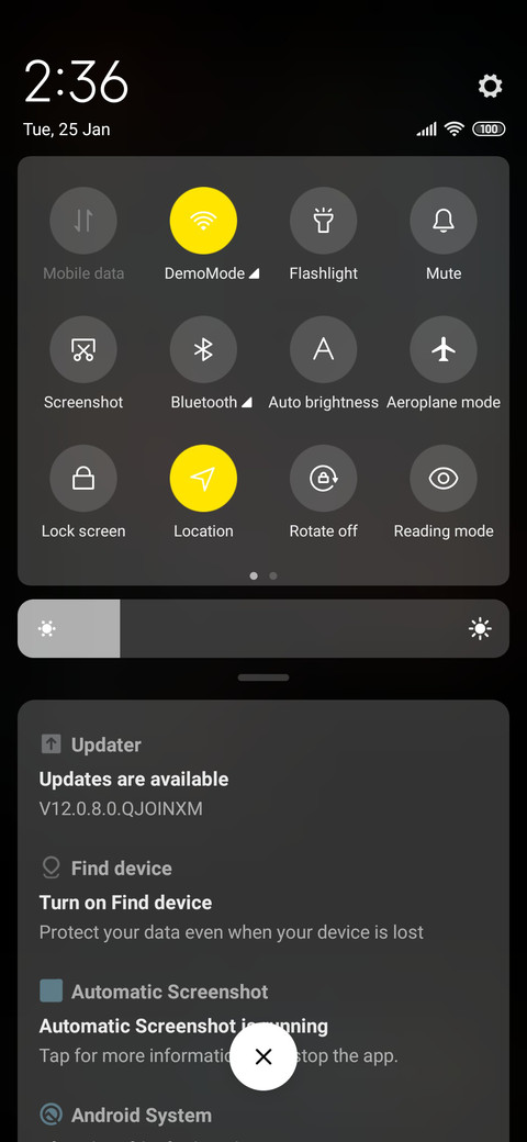 MimicryCoolBlack screenshot