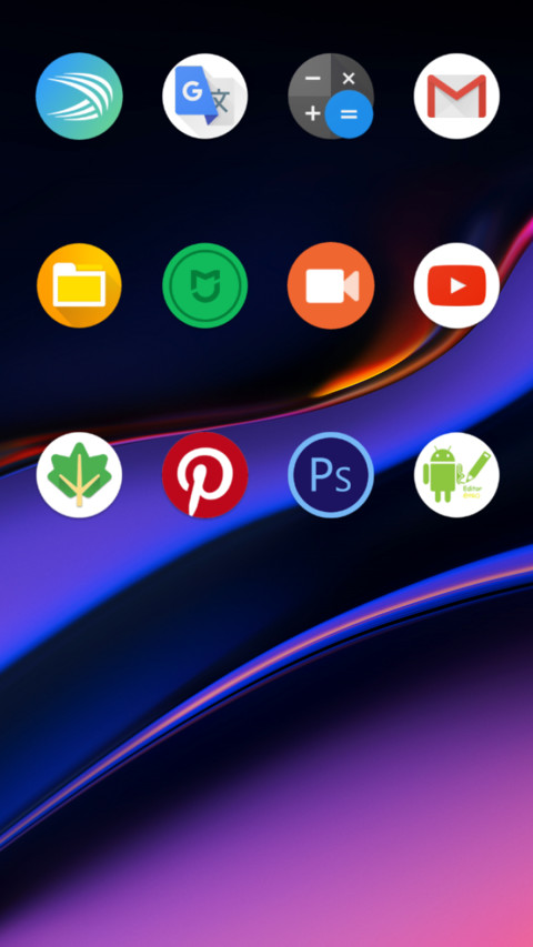 Android 9.0 Pie Dark screenshot