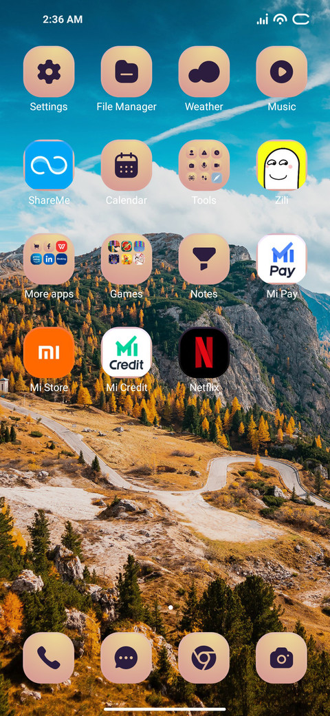 Mountain screenshot