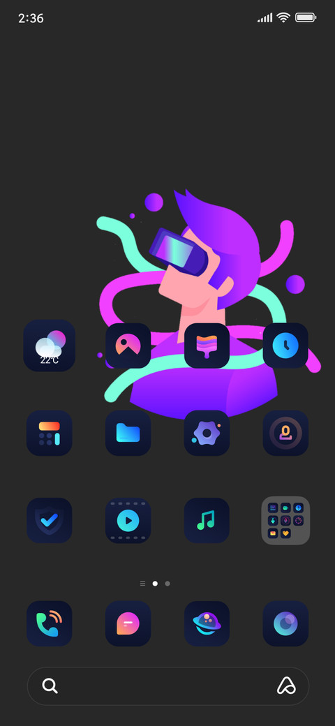 Violet screenshot