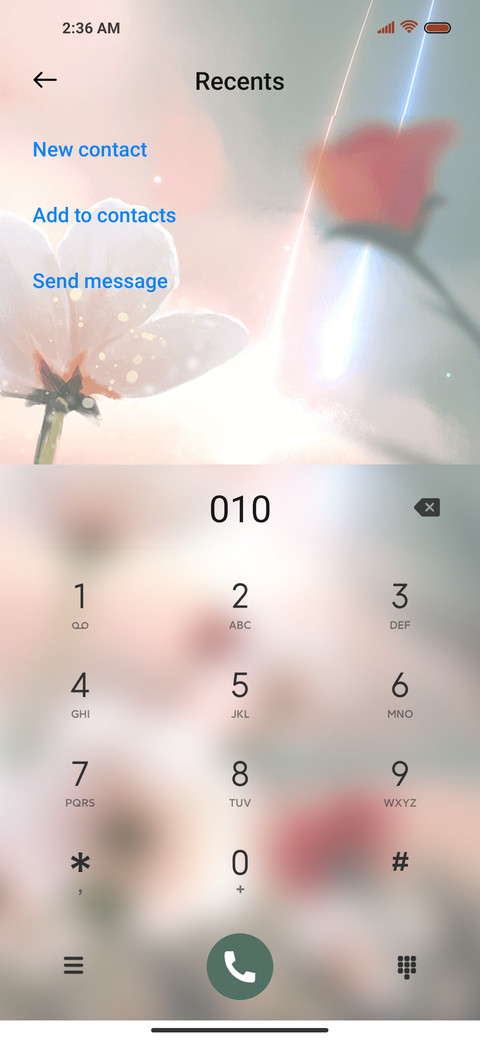 Warm spring screenshot