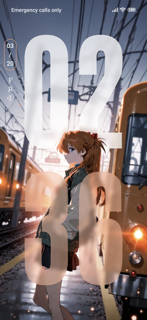 Orange-haired girl screenshot
