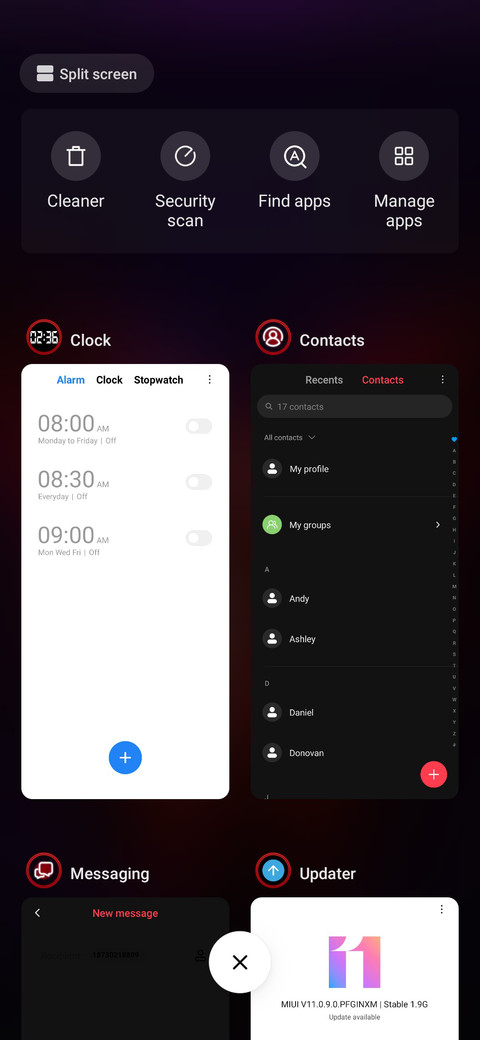 Red Rog Phone screenshot