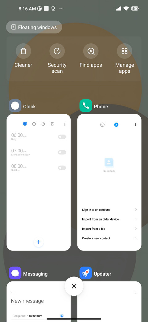 Copy screenshot