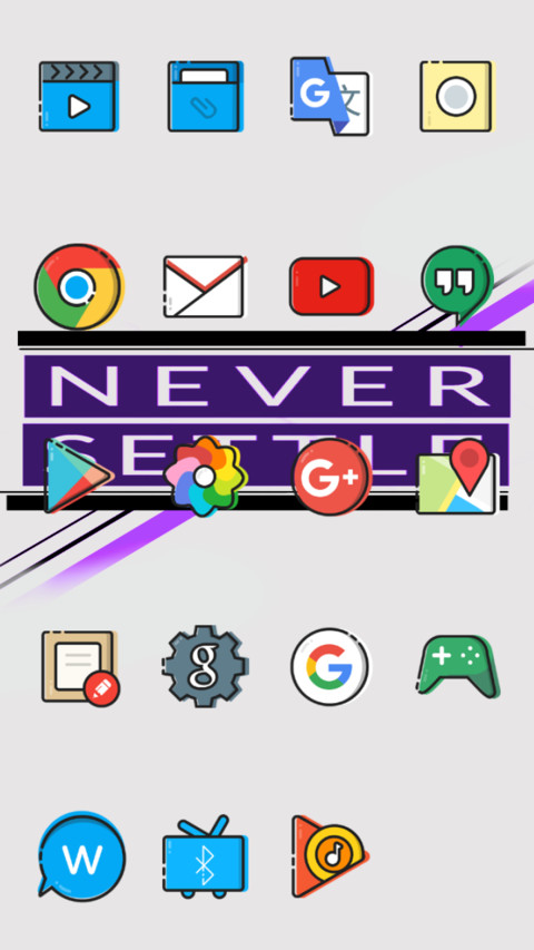 Violet Never Settle_V10 screenshot