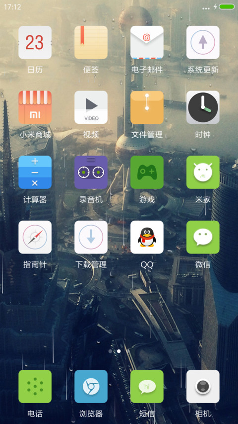 俯瞰黄浦江【雨滴锁屏】 screenshot