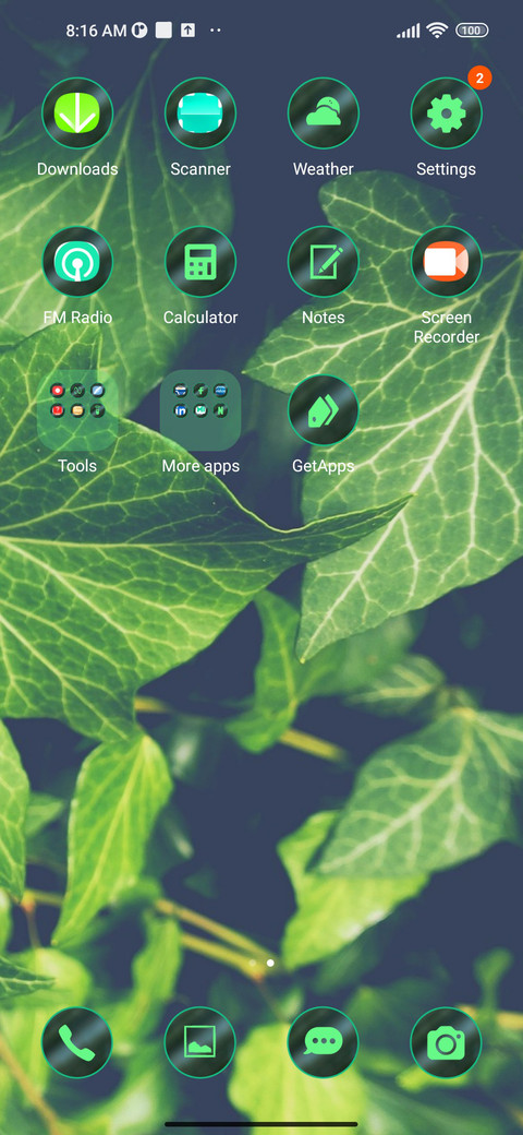 nature foliage screenshot