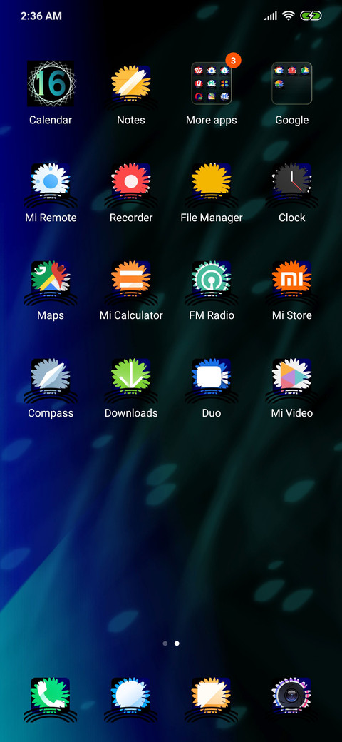 Dark Green UI_DWM4 screenshot