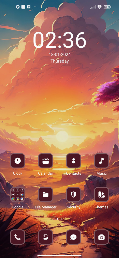 Warm Mountain screenshot