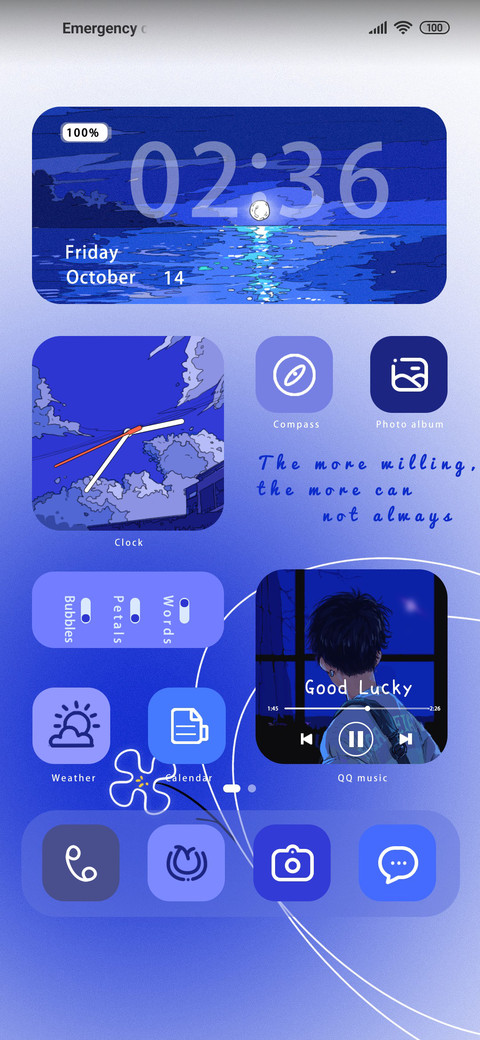 Klein Blue Romance screenshot