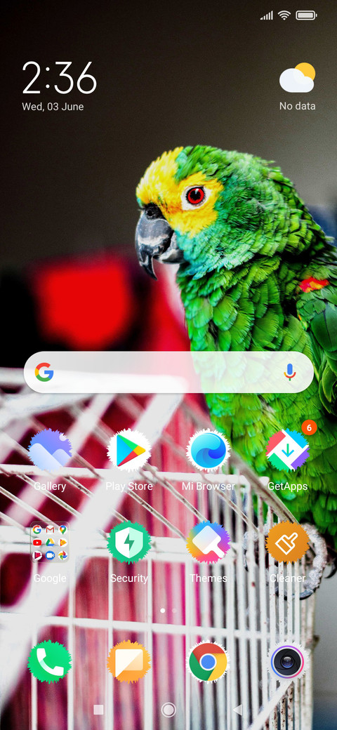 Parrot_DWM2 screenshot