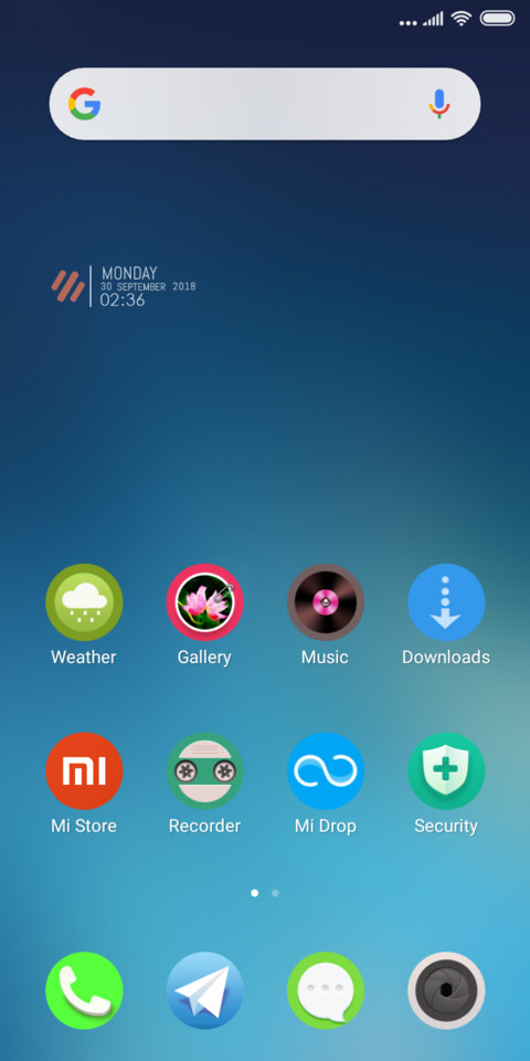 MOS screenshot