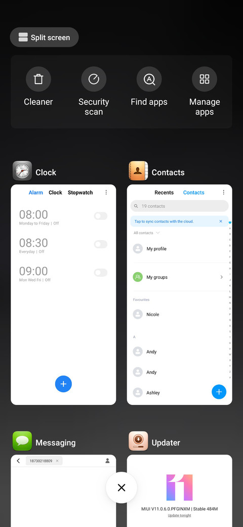 NewPort v11.10 darkmode screenshot