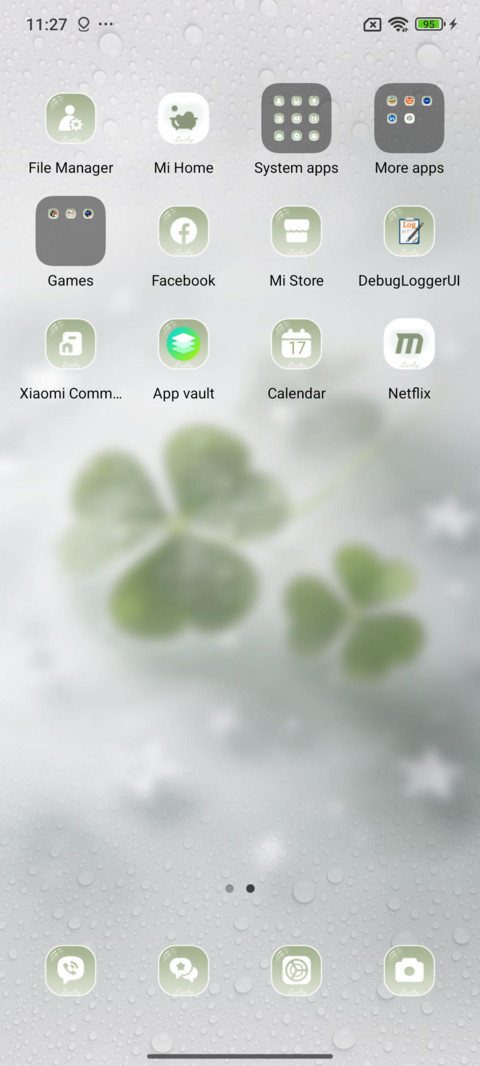 Custom Lucky rain screenshot