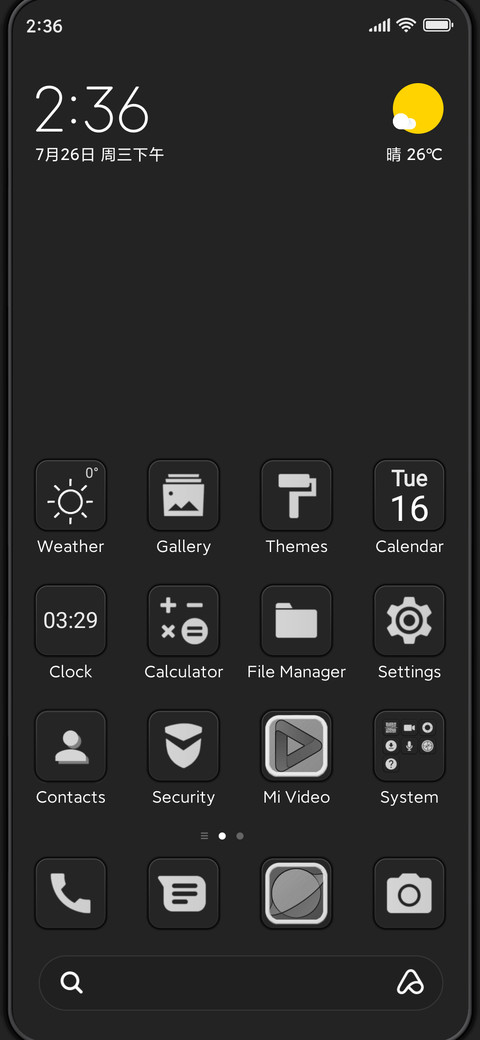 Hyper Grayish screenshot
