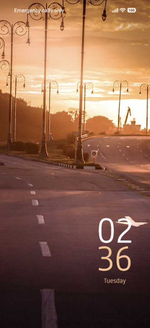 Sunset screenshot
