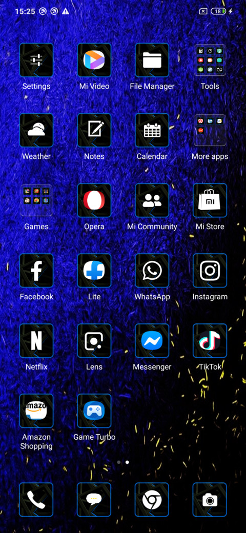 Universe tri screenshot