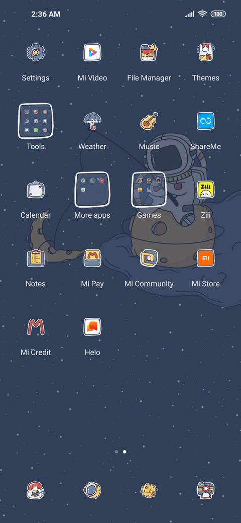 Cute astronaut screenshot