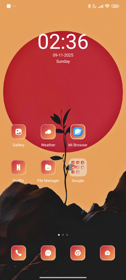 Minimal screenshot