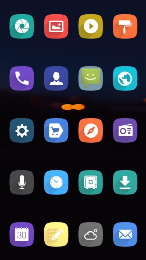 ios night screenshot