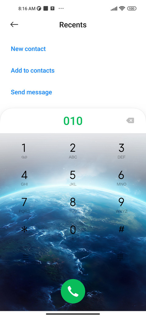 Earth screenshot