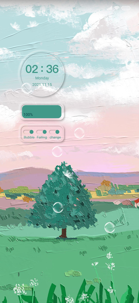 Oil painting sky screenshot