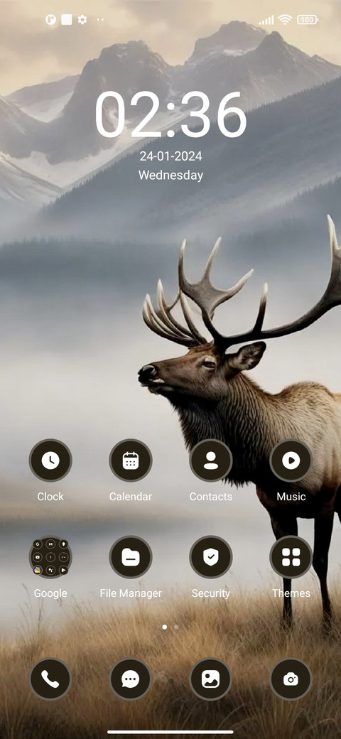 Snowy Deer screenshot