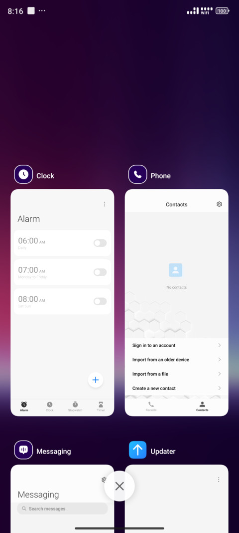 Gradient Fade screenshot