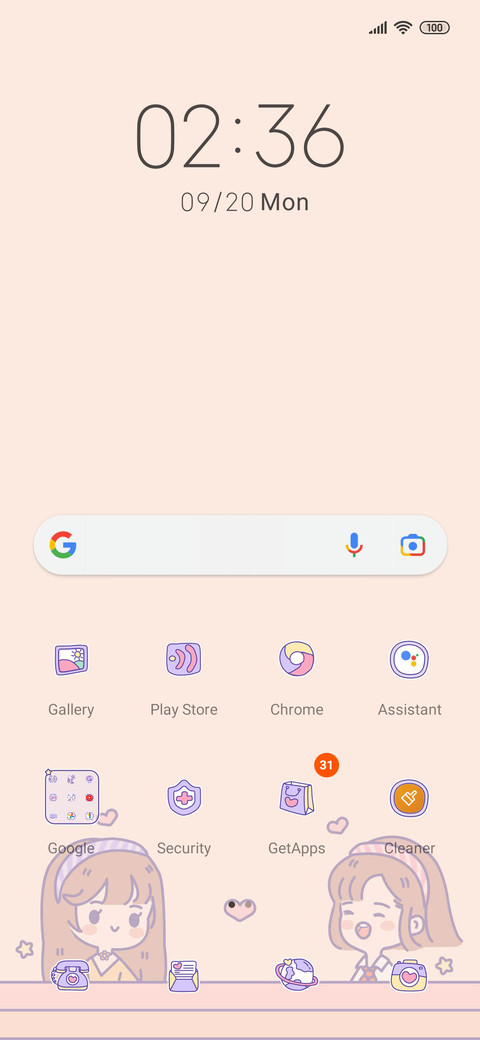 Girl Sticker screenshot