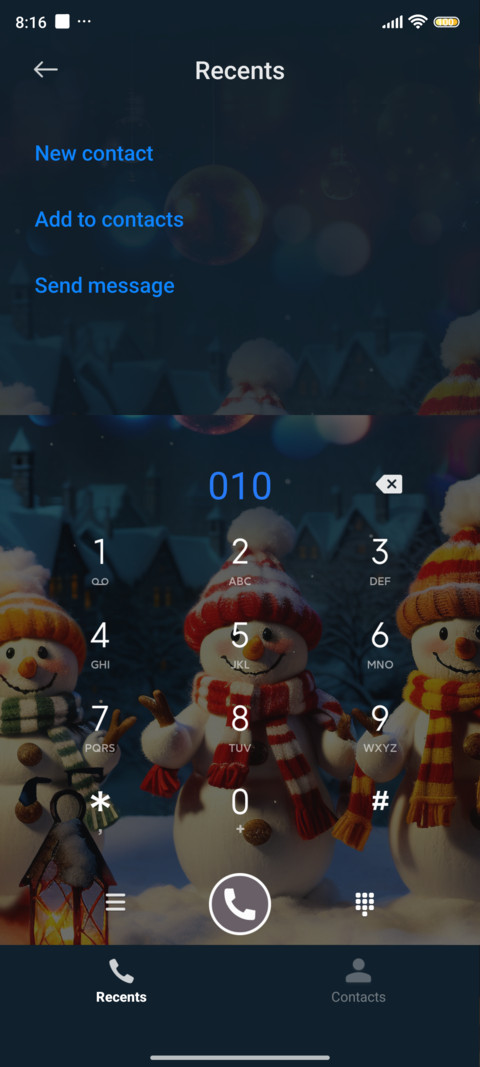 Christmas village screenshot
