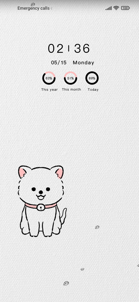 Puppy eats screenshot
