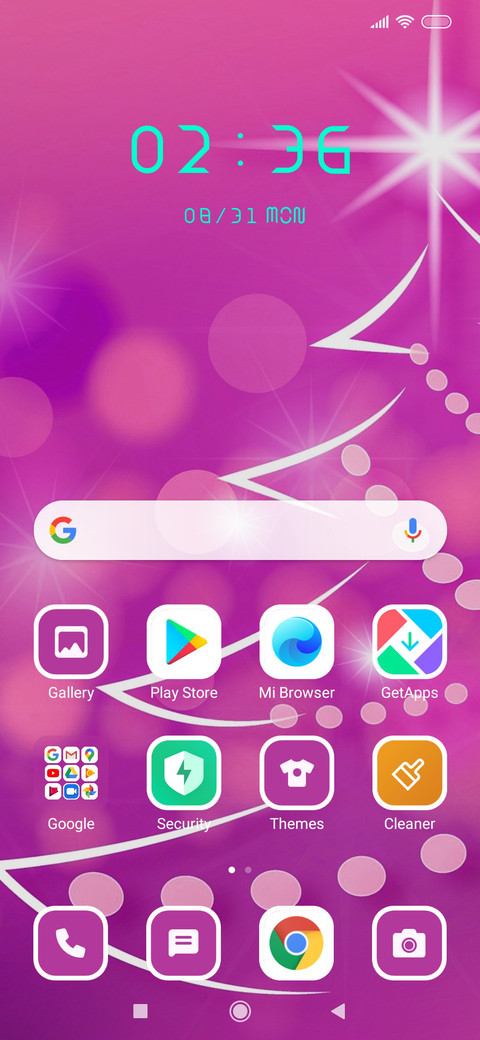 Lined Christmas_3MDS screenshot