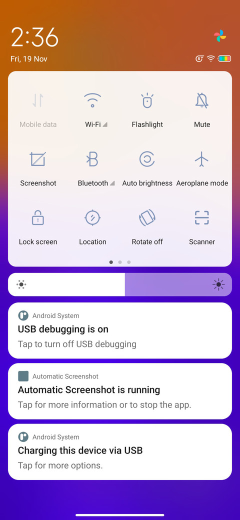down screenshot