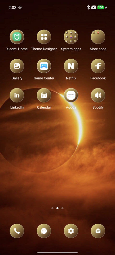 Eclipse screenshot