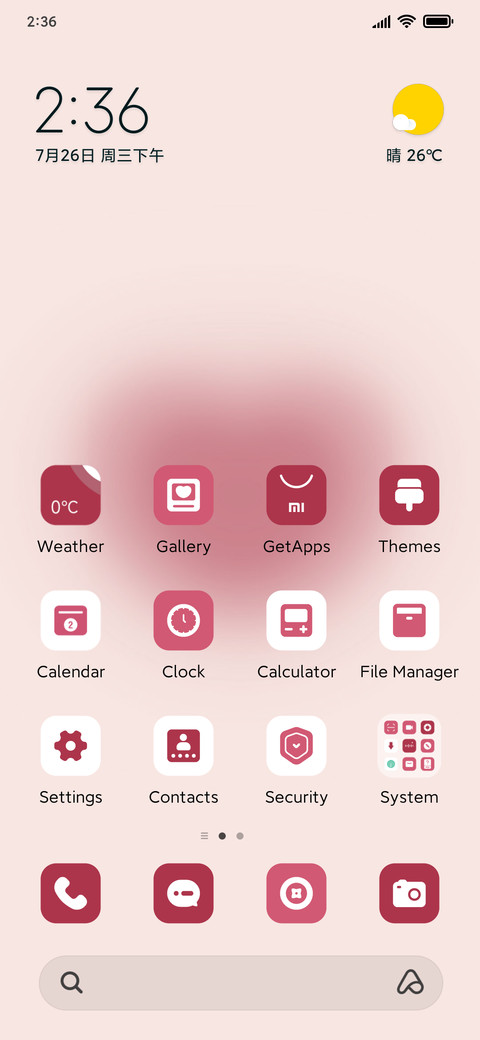 Magenta love screenshot