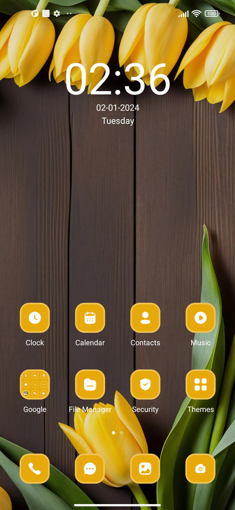 Tulips screenshot
