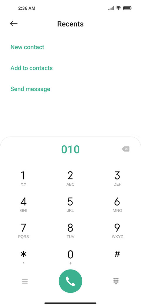 Orange screenshot