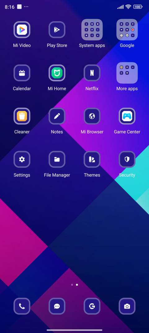Gradient Colors screenshot