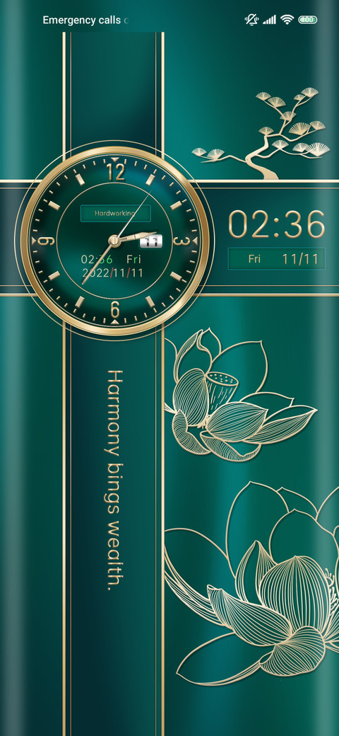 Business dial screenshot