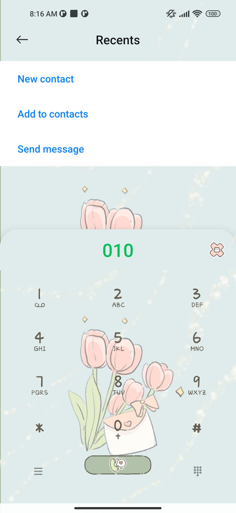 Tulip Letter screenshot