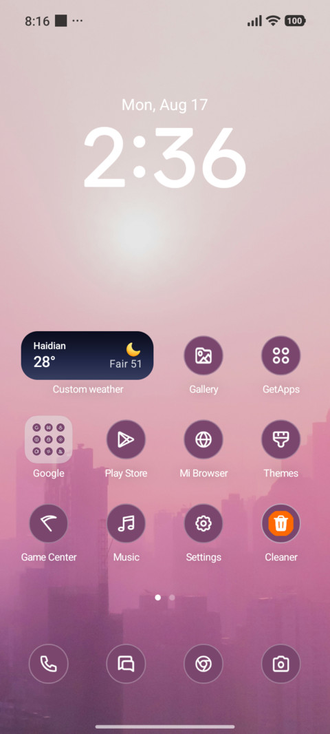 Pink Horizon screenshot