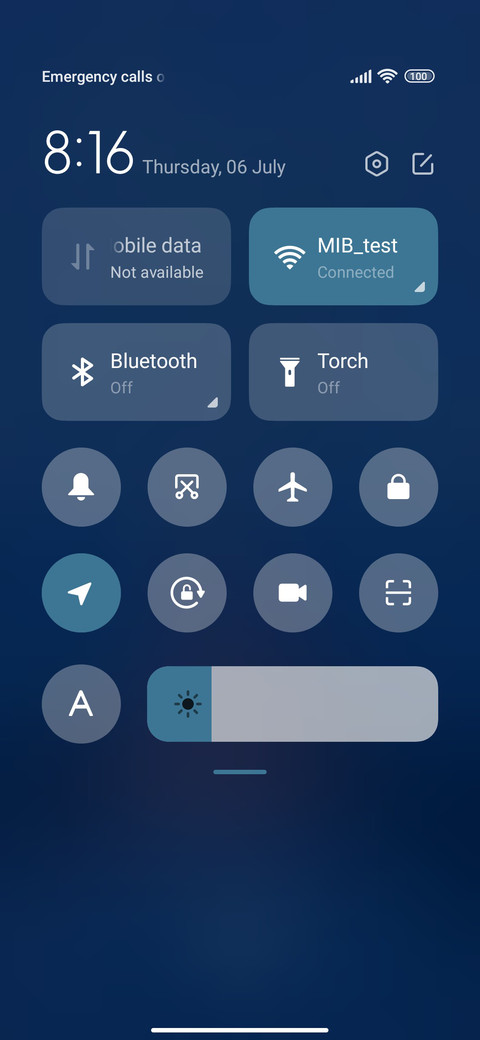 blue water screenshot