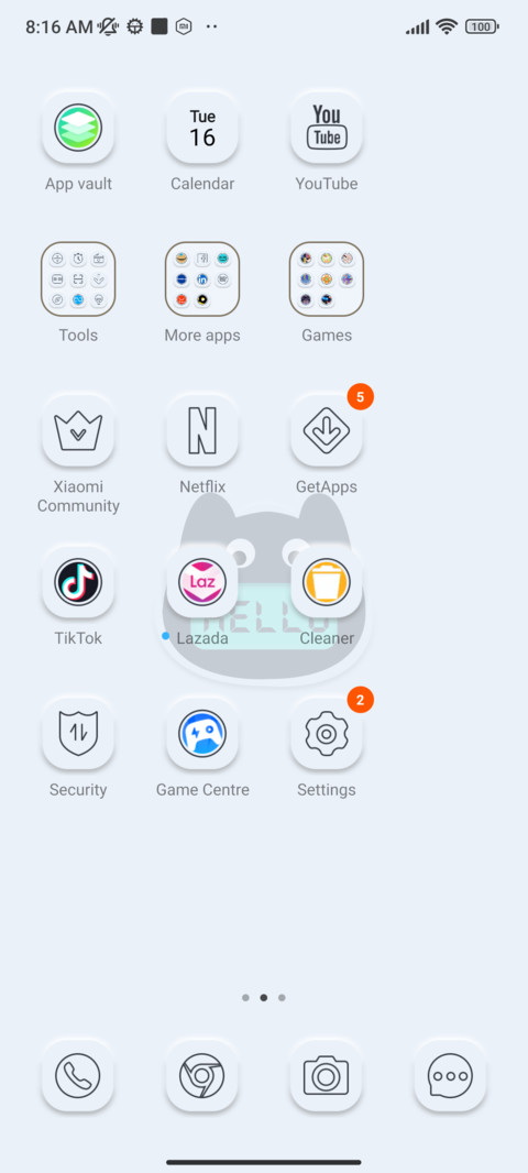 Mimic White Kit screenshot