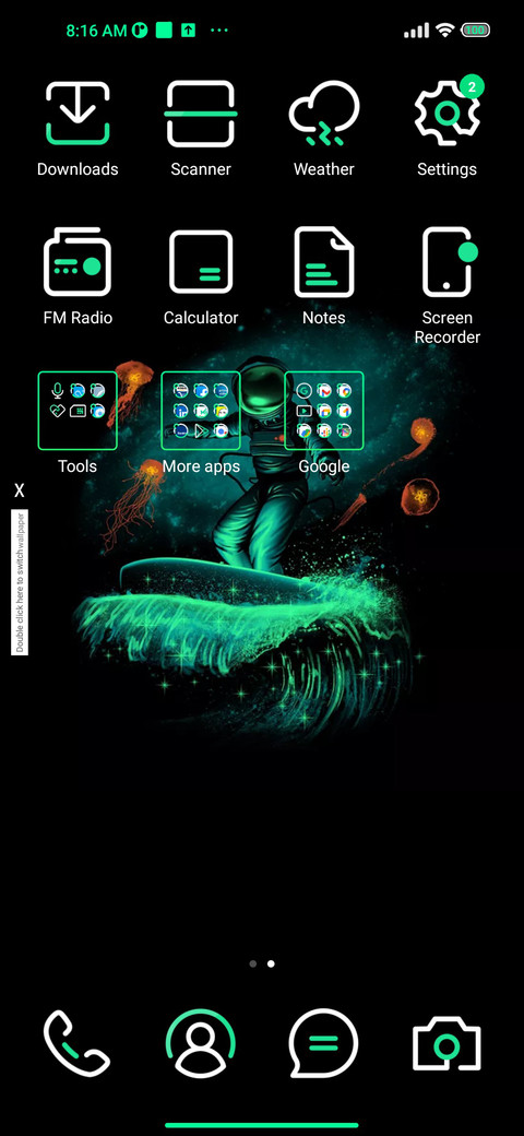 Jade UI screenshot