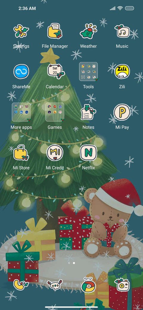 Christmas screenshot