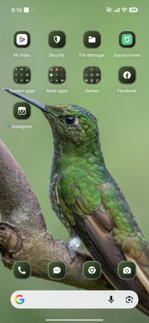 Hummingbird screenshot