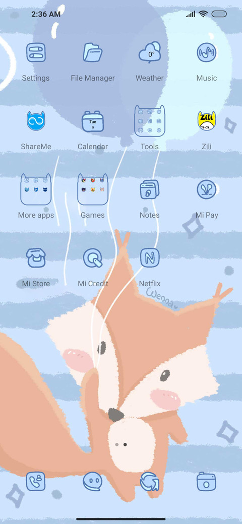 Dynamic fox screenshot